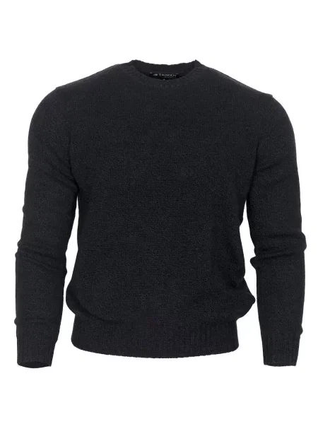 Sweter z kaszmiru Taimen Ciemnoszary szary