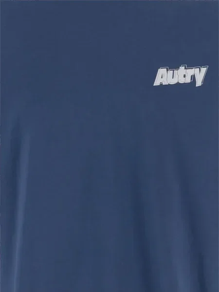 Къс тениска Autry синьо