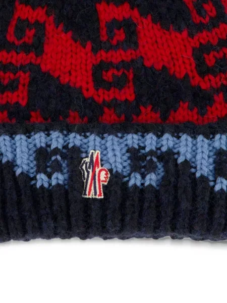 Kepurė Moncler Grenoble juoda