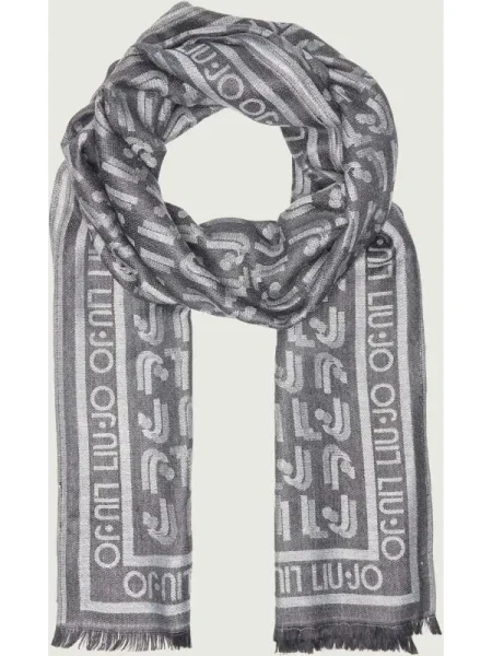 Liu Jo Fular gri negru