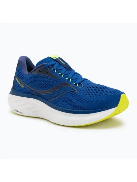 Мъжки обувки за бягане Saucony Ride 18 lapis/citron синьо
