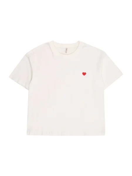 KIDS ONLY GIRL Tricou roșu intens alb