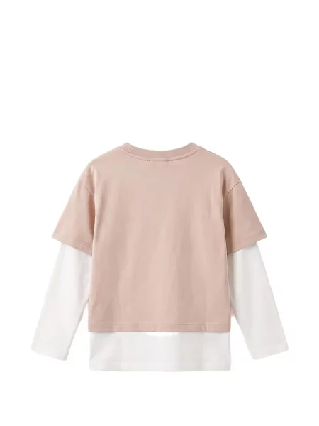 Gyerek póló Moncler Enfant rózsaszín
