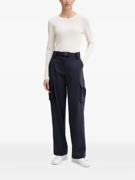 Pantaloni cargo Guess albastru