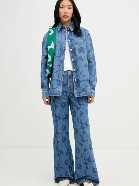Джинсовая рубашка Marimekko