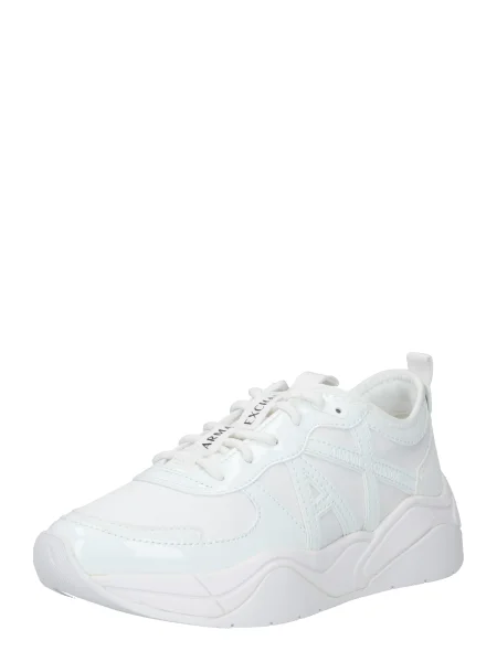Sneakerși Armani Exchange alb