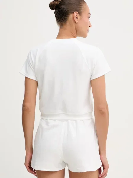 Calvin Klein Jeans T-shirt z bawełną biała