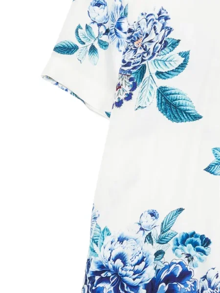 Hedvábná košile Camilla bílá