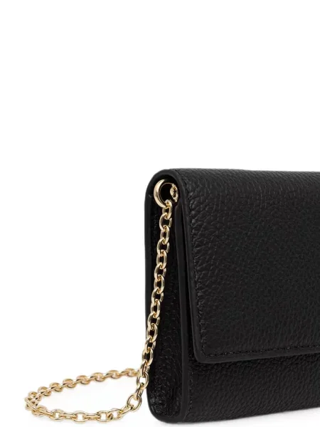Colier Coccinelle din piele negru