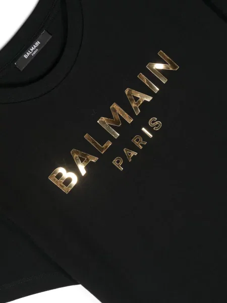Koszulka dziecięca Balmain czarna