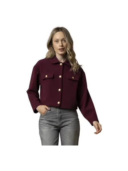 Kurtka Kocca elegancka czerwona