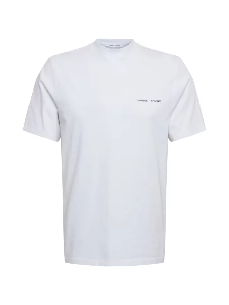 Samsøe Samsøe Tričko Norsbro' biela