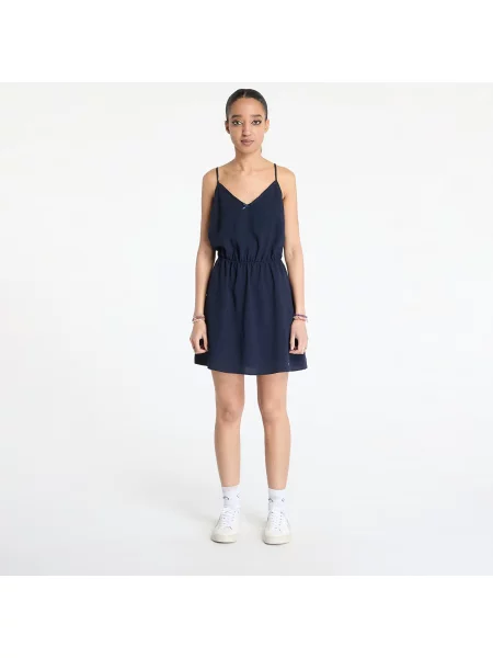 Костюмна джинсова сукня Tommy Hilfiger з ремінцями синя