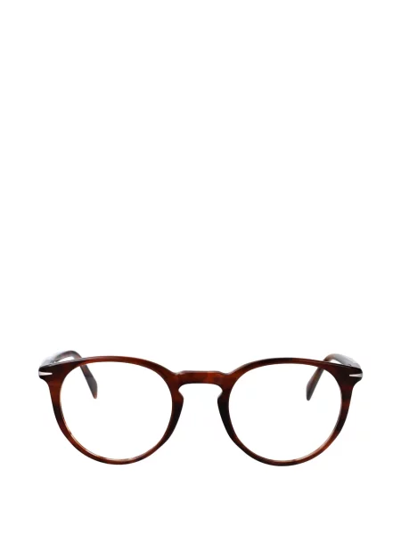 Ochelari de soare rotunzi Eyewear By David Beckham maro