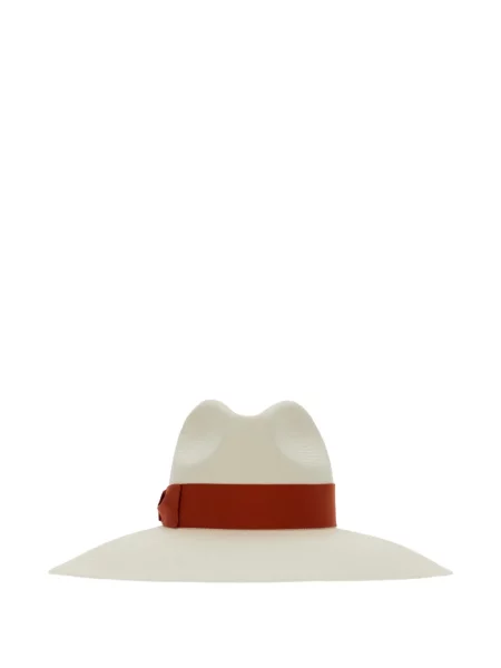 Căciulă Borsalino alb