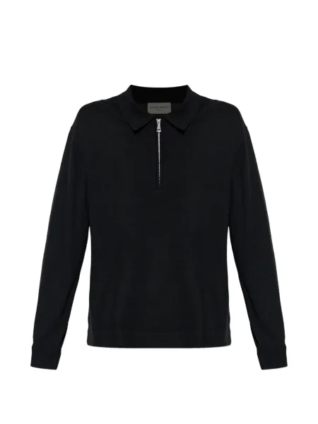 Polo Officine Générale de lână negru