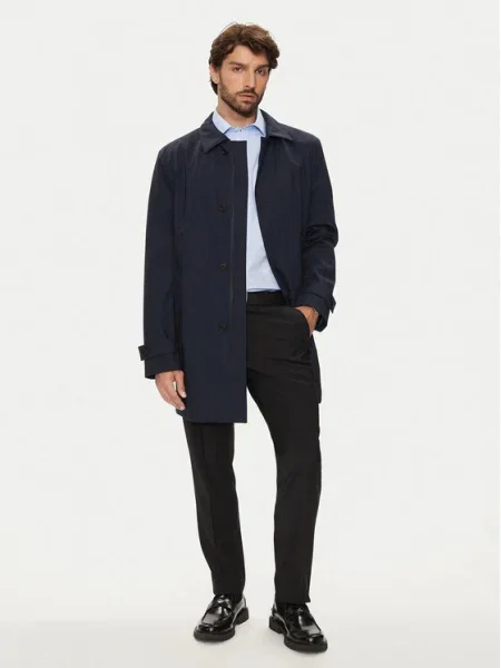 Boss Palton de iarnă P-Jared Bleumarin