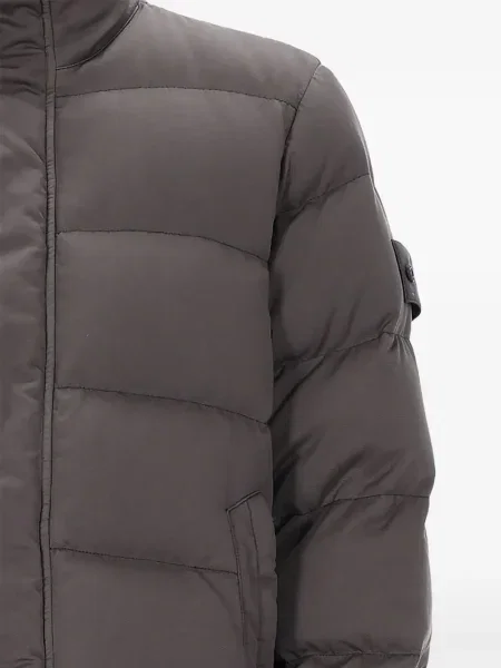 Яке Stone Island камъни сиво