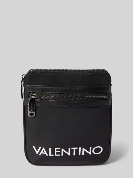 Torba na długim pasku z nadrukiem z logo model ‘Bandoliera’ Valentino czarna