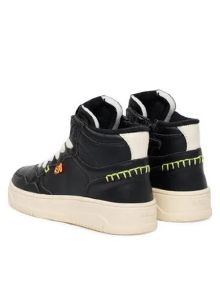 Laisvalaikio batai Geox J Lestrella S juoda