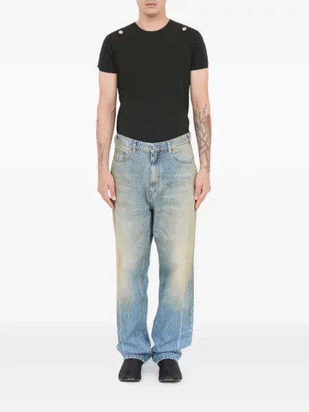 Blugi Mm6 Maison Margiela cu 5 buzunare albastru