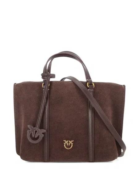 Geantă shopper Pinko maro