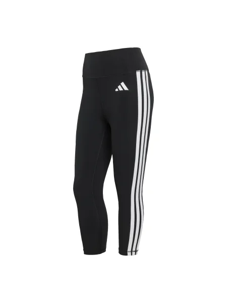 ADIDAS PERFORMANCE Športne hlače Optime Essentials / bela črna