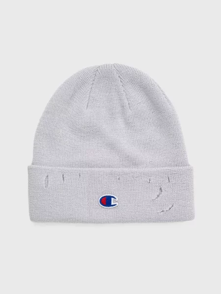 Вълнена шапка Champion сиво