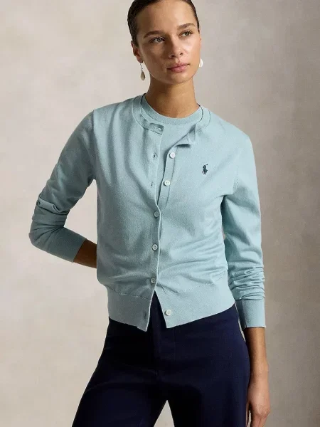 POLO RALPH LAUREN Cardigan verde