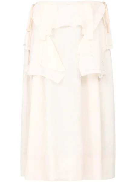 Fustă midi Maison Margiela business până la genunchi