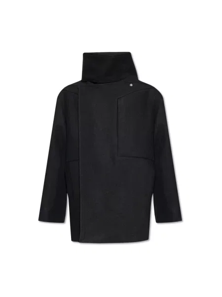 Krótki płaszcz Rick Owens czarny