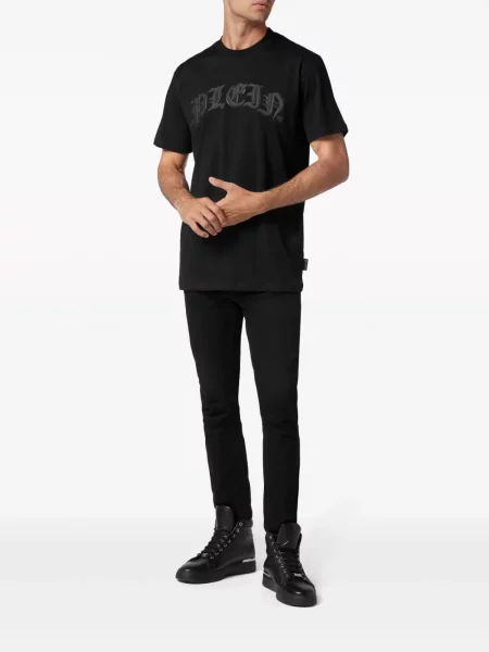 Marškinėliai Philipp Plein juoda