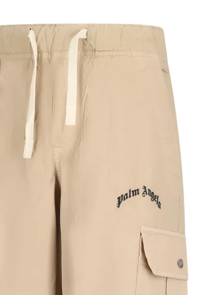 Pantaloni Palm Angels cu broderie