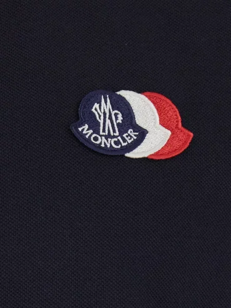 Pólóing Moncler autogrammal kék