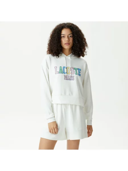 Lacoste толстовка Relaxed Fit біла