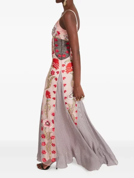 Костюм макси рокля Temperley London на цветя