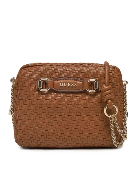 Ročna torba Guess rjava