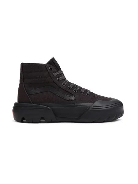 Botki Vans zwężane płócienne czarne