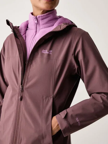 Dzseki Jack Wolfskin lila
