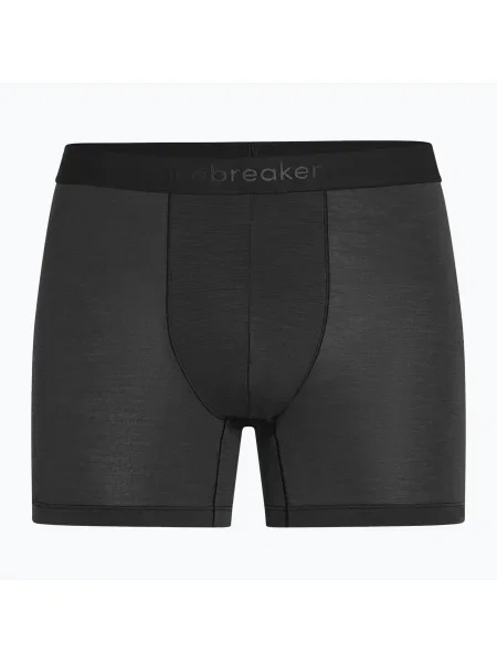 Boxeri termici pentru bărbați icebreaker Anatomica negru