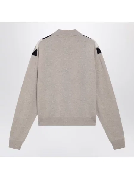 Sweter Miu Miu beżowy