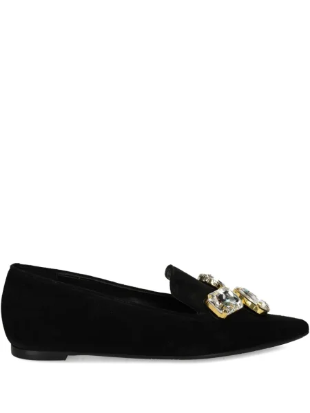Pantofi loafer Ras de cristal negru