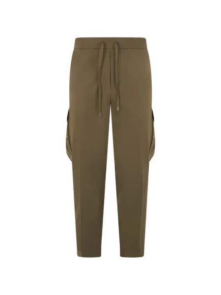 Pantaloni cargo Boss conici verde