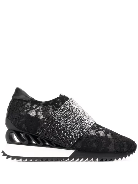 Stras sneakerși Le Silla negru