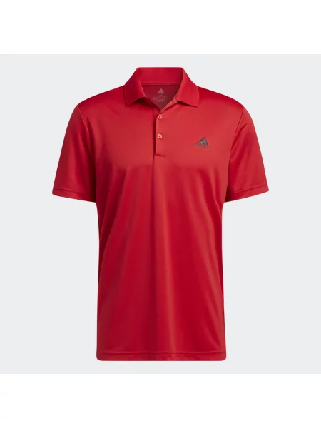 Performance Primegreen Polo Shirt czerwone