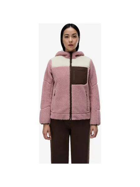 Polar Napapijri Yupik OG Full Zip różowy pudrowy brązowy XS beżowy