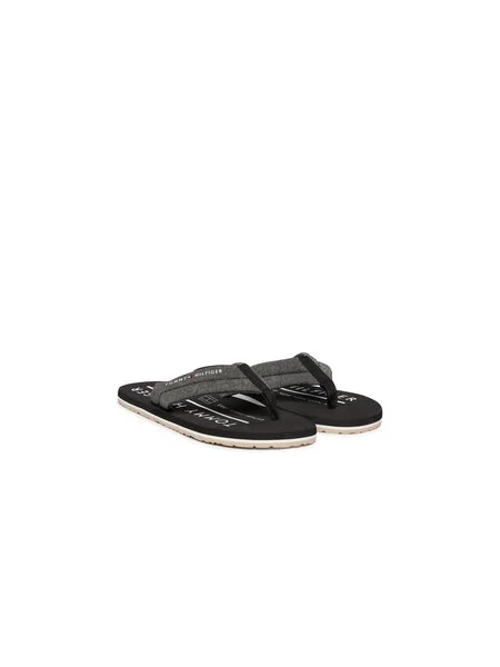 Papucs Tommy Hilfiger fekete