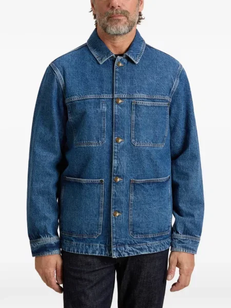 Geacă de blugi Woolrich albastru