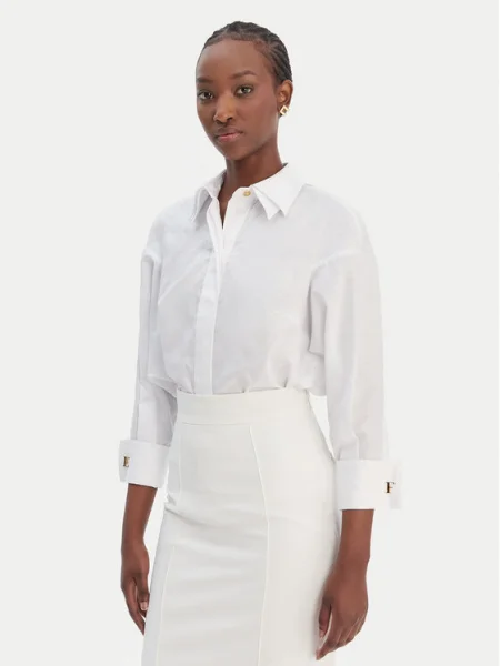 Elisabetta Franchi Cămașă alb