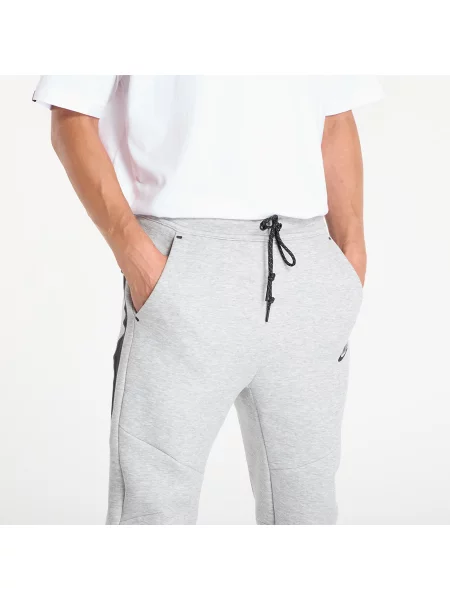 Nike Tepláky Tech světle šedá černé